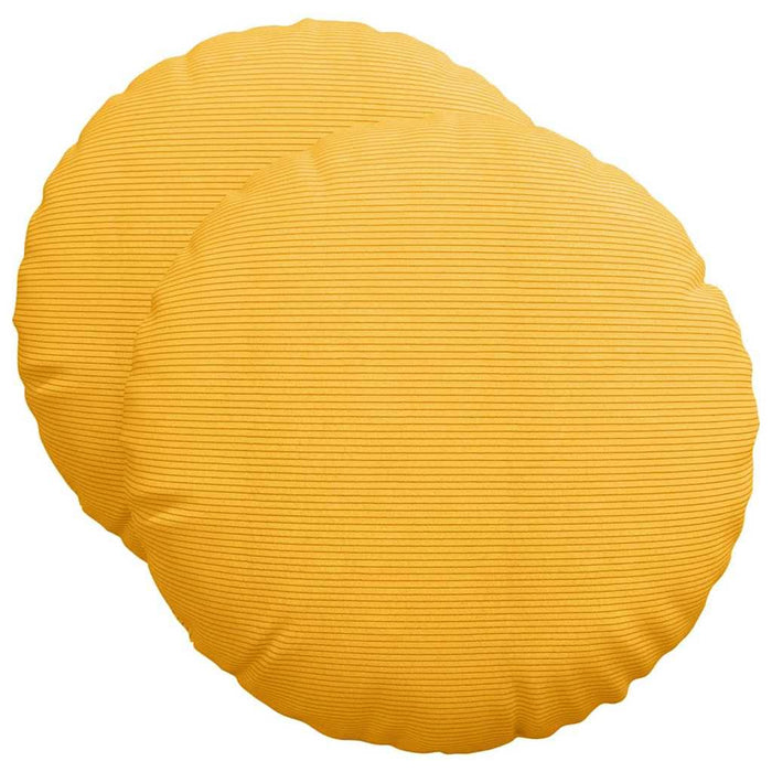 Perne de Șezut 2 pcs Galben Deschis Ø 50 cm - WALTI WALTI