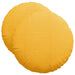 Perne de Șezut 2 pcs Galben Deschis Ø 50 cm - WALTI WALTI