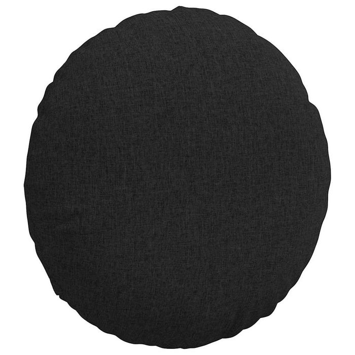 Perne de Șezut 2 pcs Negru Ø60 x 21 cm țesătură - WALTI WALTI