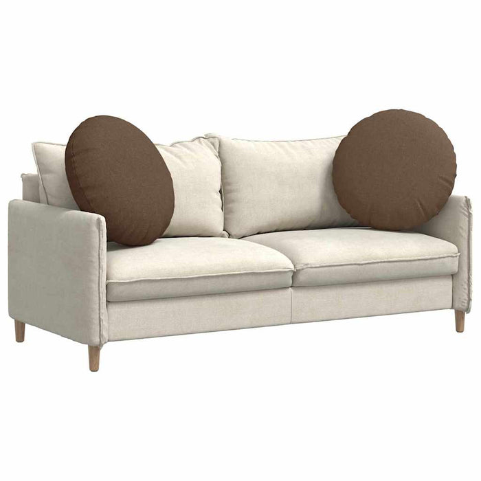 Perne de Șezut 2 pcs Maro Ø60 x 21 cm țesătură - WALTI WALTI