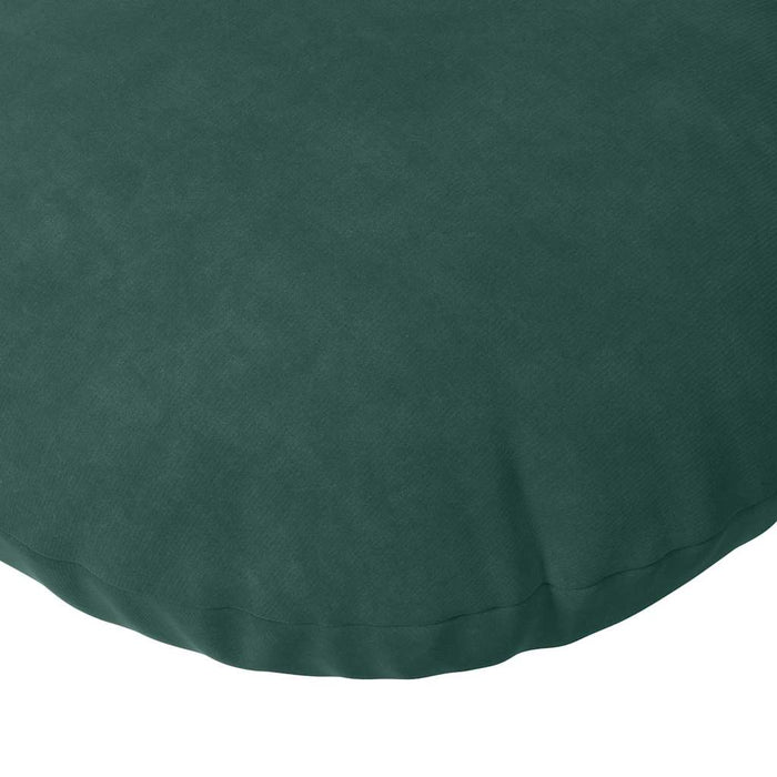 Perne de Șezut 2 pcs Verde închis Ø 40 x 13 cm Catifea - WALTI WALTI