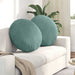 Perne de Șezut 2 pcs Verde Mării Ø 40 x 13 cm Catifea - WALTI WALTI