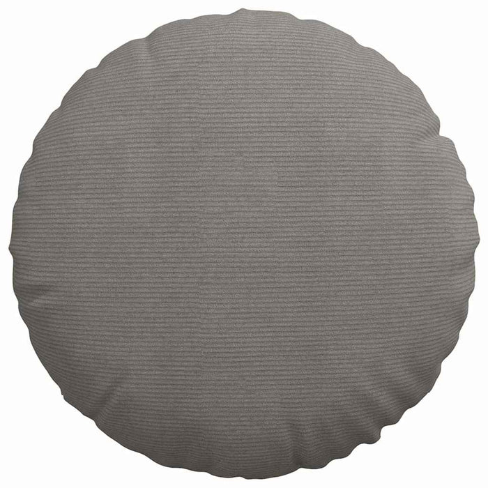 Perne de Șezut 2 pcs Gri deschis Ø 60 cm Țesătură din corduroy - WALTI WALTI