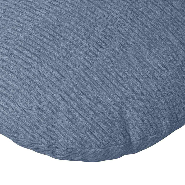 Perne de Șezut 2 pcs albastru Ø 60 cm Țesătură din corduroy - WALTI WALTI