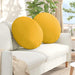 Perne de Șezut 2 pcs Galben Deschis Ø 60 cm - WALTI WALTI