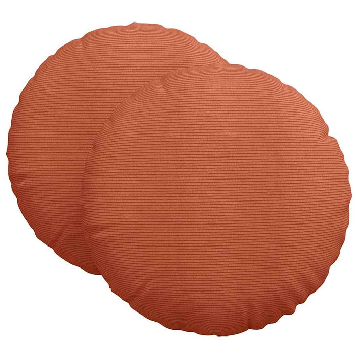 Perne de Șezut 2 pcs Roșu portocalie Ø 60 cm - WALTI WALTI