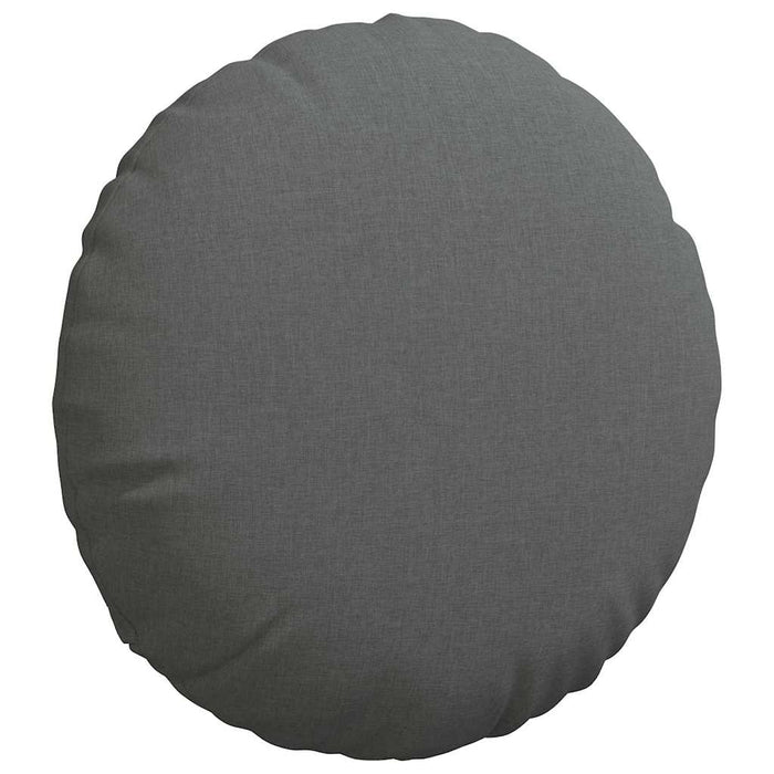 Perne de Șezut 2 pcs Gri închis Ø80 x 29 cm țesătură - WALTI WALTI