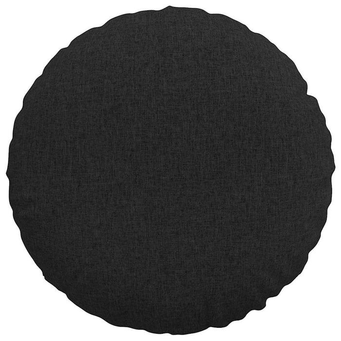 Perne de Șezut 2 pcs Negru Ø80 x 29 cm țesătură - WALTI WALTI