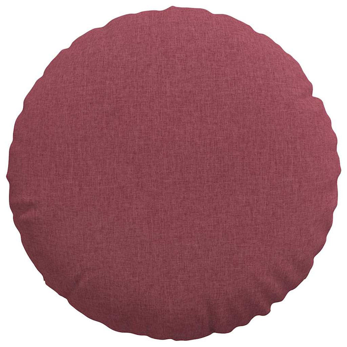 Perne de Șezut 2 pcs Roșu Vin Ø80 x 29 cm țesătură - WALTI WALTI