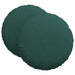 Perne de Șezut 2 pcs Verde închis Ø80 x 29 cm țesătură - WALTI WALTI