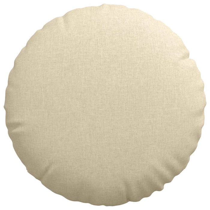 Perne de Șezut 2 pcs Crem Ø80 x 29 cm țesătură - WALTI WALTI