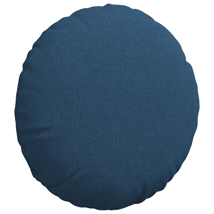 Perne de Șezut 2 pcs albastru Ø80 x 29 cm țesătură - WALTI WALTI