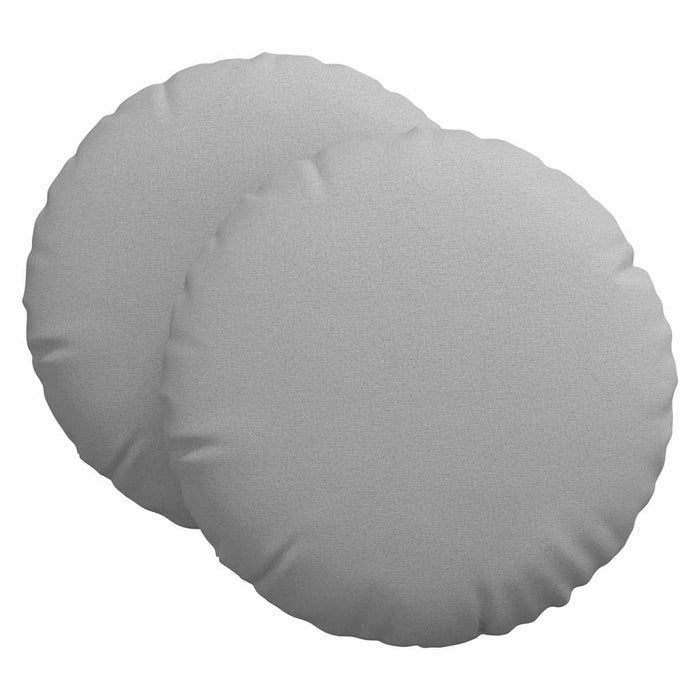 Perne de Șezut 2 pcs Gri nori Ø80 x 29 cm țesătură - WALTI WALTI