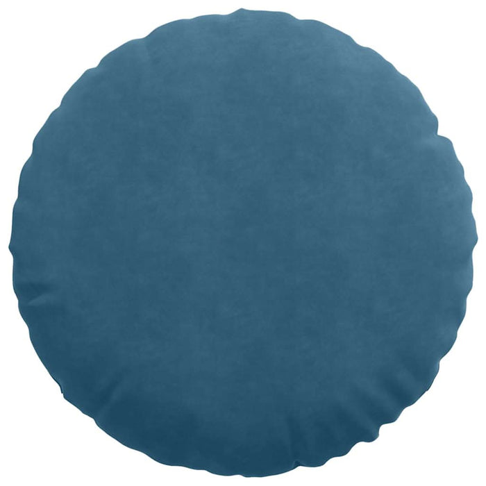 Perne de Șezut 2 pcs albastru Ø 80 x 29 cm Catifea - WALTI WALTI