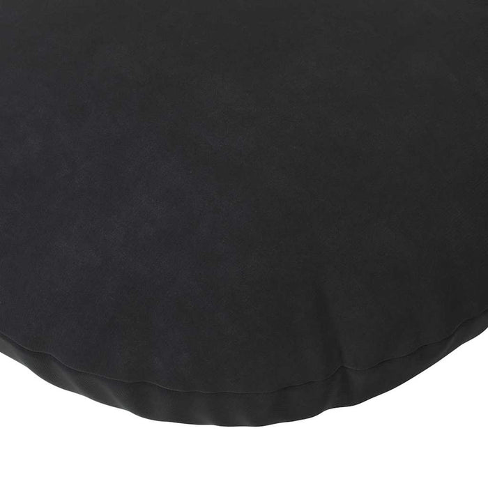 Perne de Șezut 2 pcs Negru Ø 80 x 29 cm Catifea - WALTI WALTI