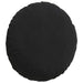 Perne de Șezut 2 pcs Negru Ø 80 x 29 cm Catifea - WALTI WALTI