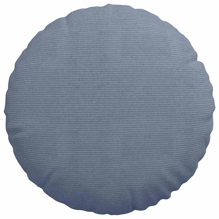 Perne de Șezut 2 pcs albastru Ø 80 cm Țesătură din corduroy - WALTI WALTI