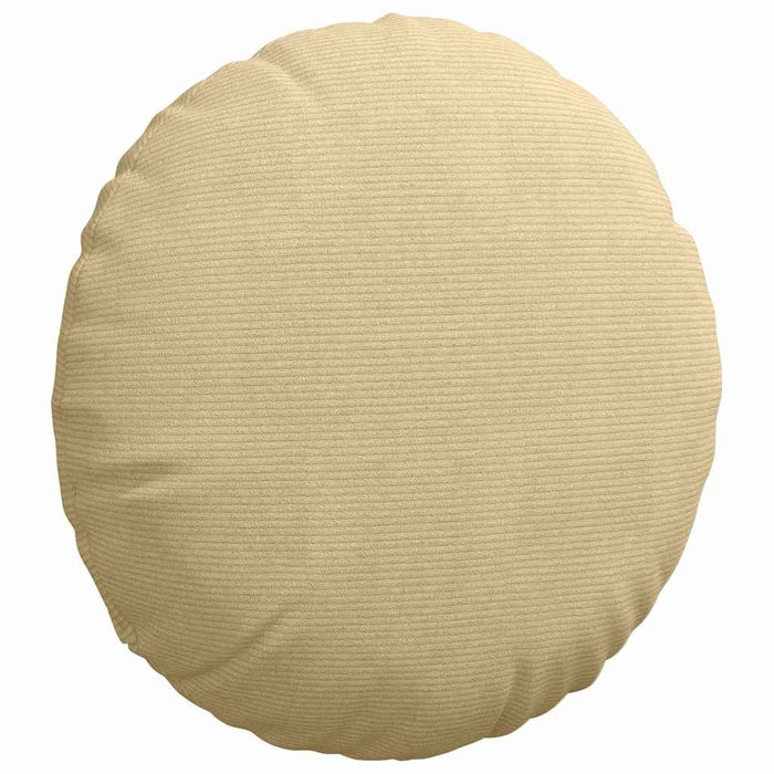 Perne de Șezut 2 pcs Gri Verde Ø 80 cm Țesătură din corduroy - WALTI WALTI