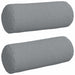 Perne Bolster 2 pcs Gri deschis Ø 15 x 40 cm țesătură - WALTI WALTI
