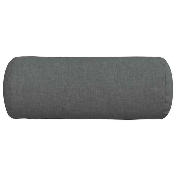 Perne Bolster 2 pcs Gri închis Ø 15 x 40 cm țesătură - WALTI WALTI