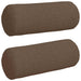 Perne Bolster 2 pcs Maro Ø 15 x 40 cm țesătură - WALTI WALTI