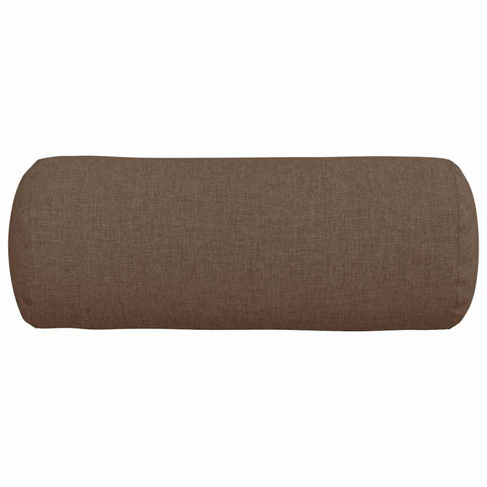 Perne Bolster 2 pcs Maro Ø 15 x 40 cm țesătură - WALTI WALTI