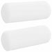 Perne Bolster 2 pcs Alb Ø 15 x 40 cm țesătură - WALTI WALTI