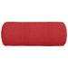 Perne Bolster 2 pcs Roșu Ø 15 x 40 cm țesătură - WALTI WALTI