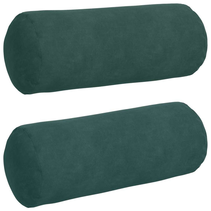Perne Bolster 2 pcs Verde închis Ø 15 x 40 cm - WALTI WALTI