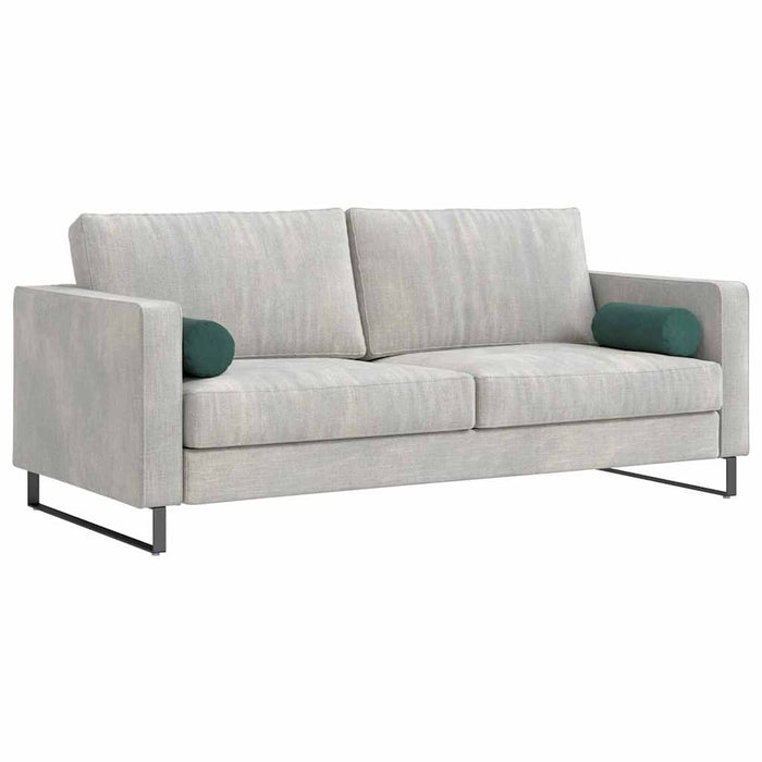 Perne Bolster 2 pcs Verde închis Ø 15 x 40 cm - WALTI WALTI