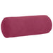 Perne Bolster 2 pcs Roșu Vin Ø 15 x 40 cm Țesătură din corduroy - WALTI WALTI