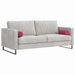 Perne Bolster 2 pcs Roșu Vin Ø 15 x 40 cm Țesătură din corduroy - WALTI WALTI