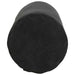 Perne Bolster 2 pcs Negru Ø 15 x 40 cm Țesătură din corduroy - WALTI WALTI