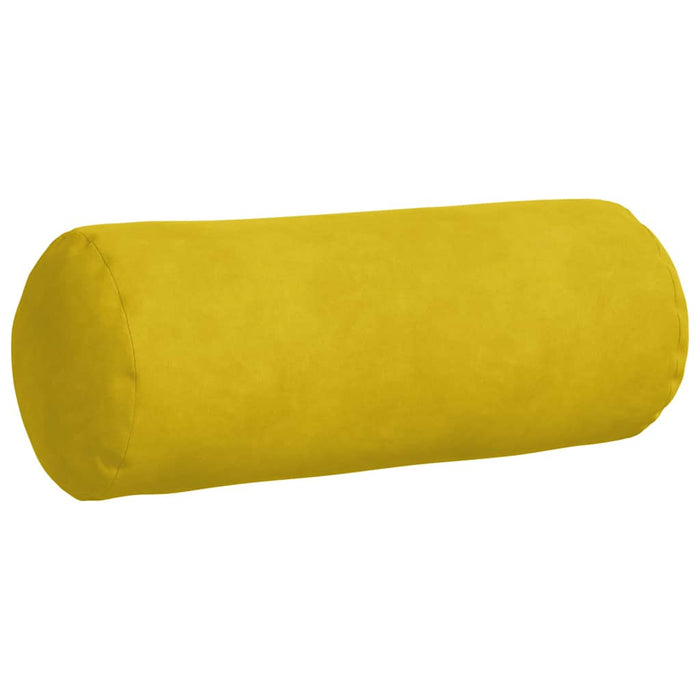 Perne Bolster 2 pcs Galben Ø 15 x 40 cm Țesătură din corduroy - WALTI WALTI