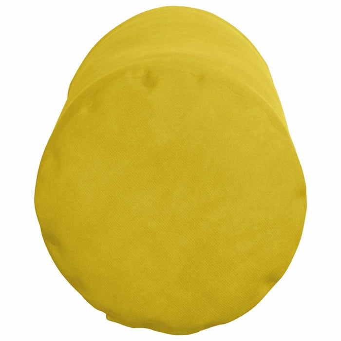 Perne Bolster 2 pcs Galben Ø 15 x 40 cm Țesătură din corduroy - WALTI WALTI