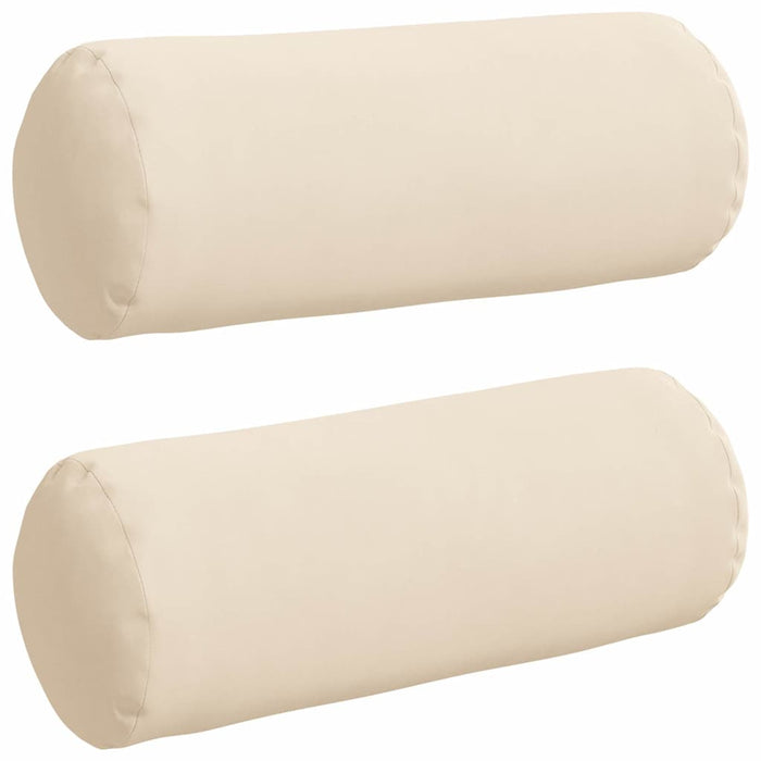 Perne Bolster 2 pcs Bej Ø 15 x 40 cm Țesătură din microfibră - WALTI WALTI