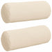 Perne Bolster 2 pcs Bej Ø 15 x 40 cm Țesătură din microfibră - WALTI WALTI