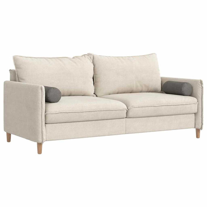 Perne Bolster 2 pcs Gri deschis Ø 15 x 40 cm - WALTI WALTI