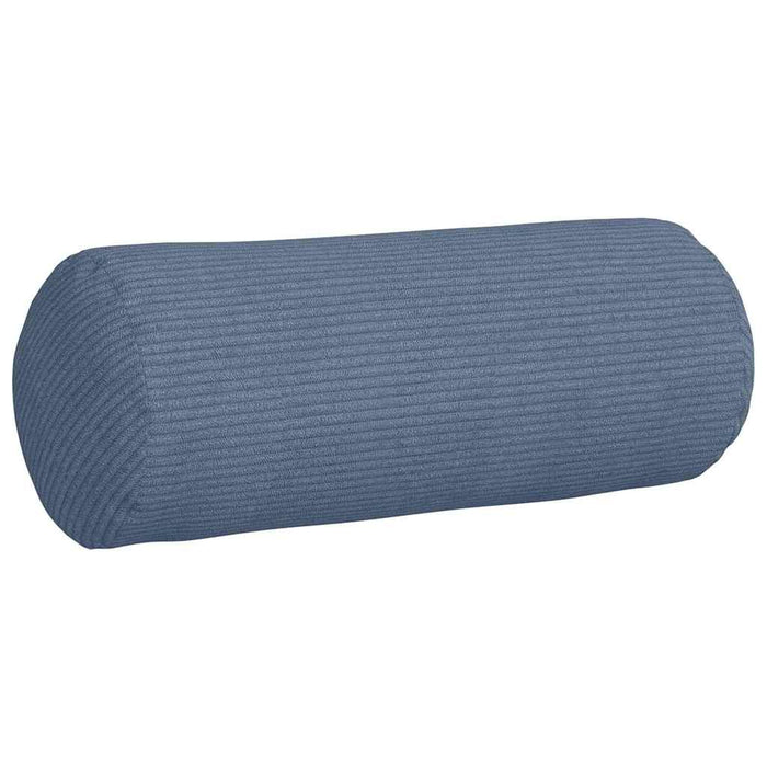 Perne Bolster 2 pcs albastru Ø 15 x 40 cm Țesătură din corduroy - WALTI WALTI