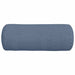 Perne Bolster 2 pcs albastru Ø 15 x 40 cm Țesătură din corduroy - WALTI WALTI