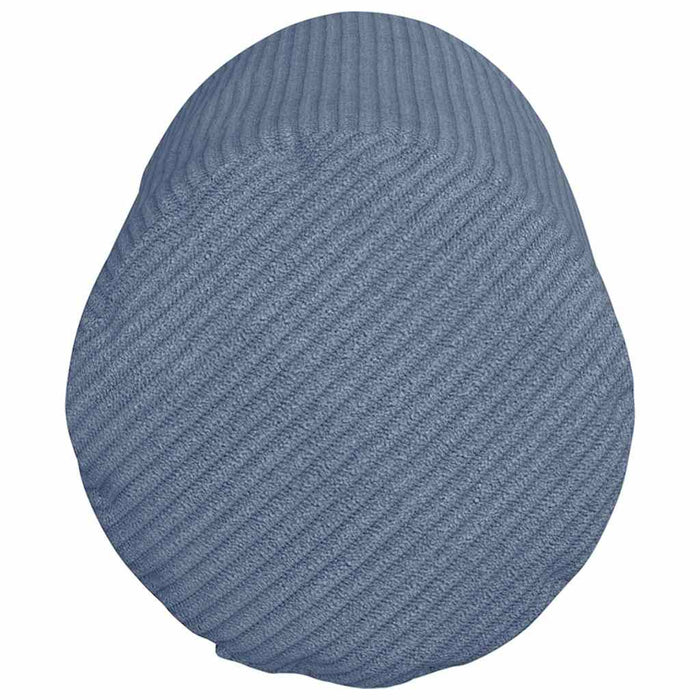 Perne Bolster 2 pcs albastru Ø 15 x 40 cm Țesătură din corduroy - WALTI WALTI