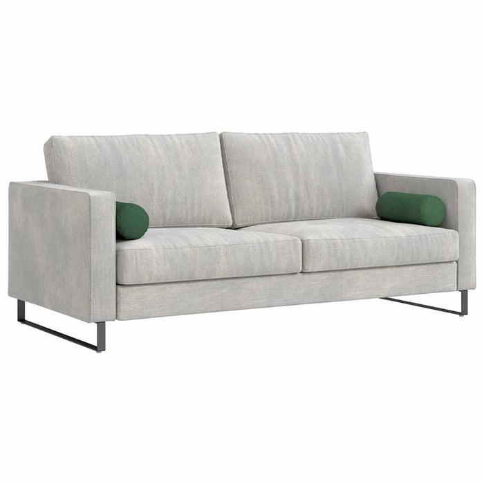 Perne Bolster 2 pcs Verde închis Ø 15 x 40 cm - WALTI WALTI