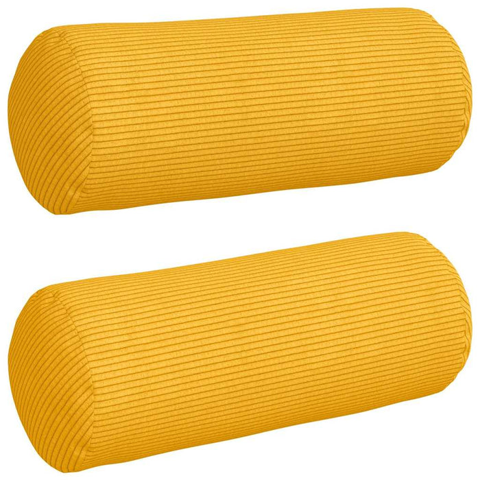 Perne Bolster 2 pcs Galben Deschis Ø 15 x 40 cm - WALTI WALTI