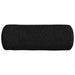 Perne Bolster 2 pcs Negru Ø 25 x 70 cm țesătură - WALTI WALTI