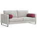 Perne Bolster 2 pcs Roșu Vin Ø 25 x 70 cm țesătură - WALTI WALTI