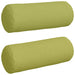 Perne Bolster 2 pcs Verde deschis Ø 25 x 70 cm țesătură - WALTI WALTI