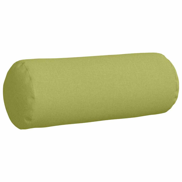 Perne Bolster 2 pcs Verde deschis Ø 25 x 70 cm țesătură - WALTI WALTI