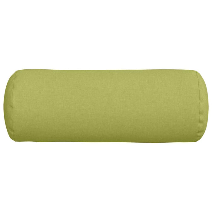 Perne Bolster 2 pcs Verde deschis Ø 25 x 70 cm țesătură - WALTI WALTI