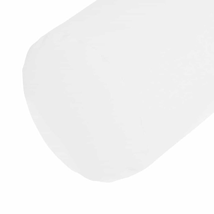 Perne Bolster 2 pcs Alb Ø 25 x 70 cm țesătură - WALTI WALTI