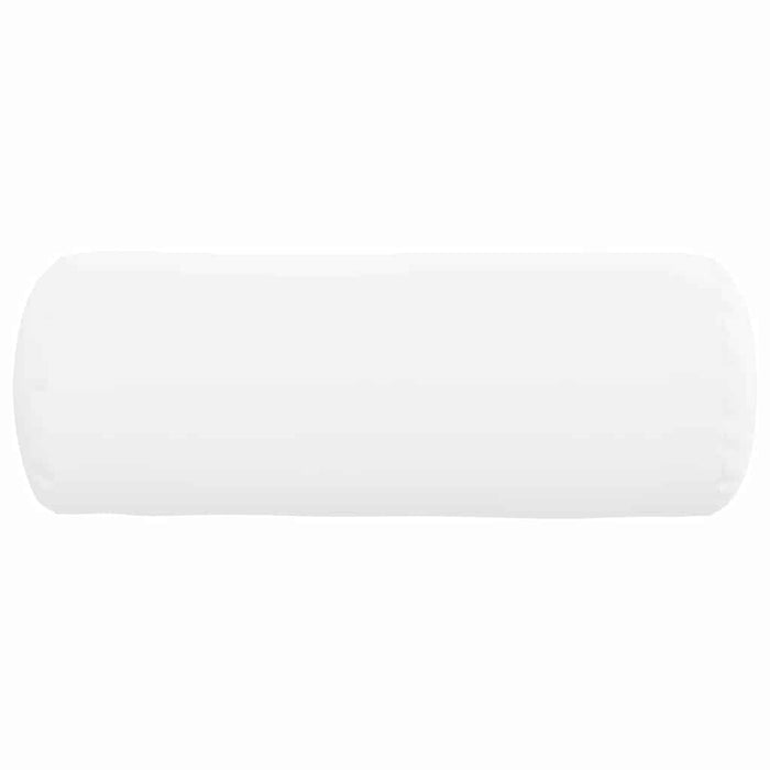 Perne Bolster 2 pcs Alb Ø 25 x 70 cm țesătură - WALTI WALTI